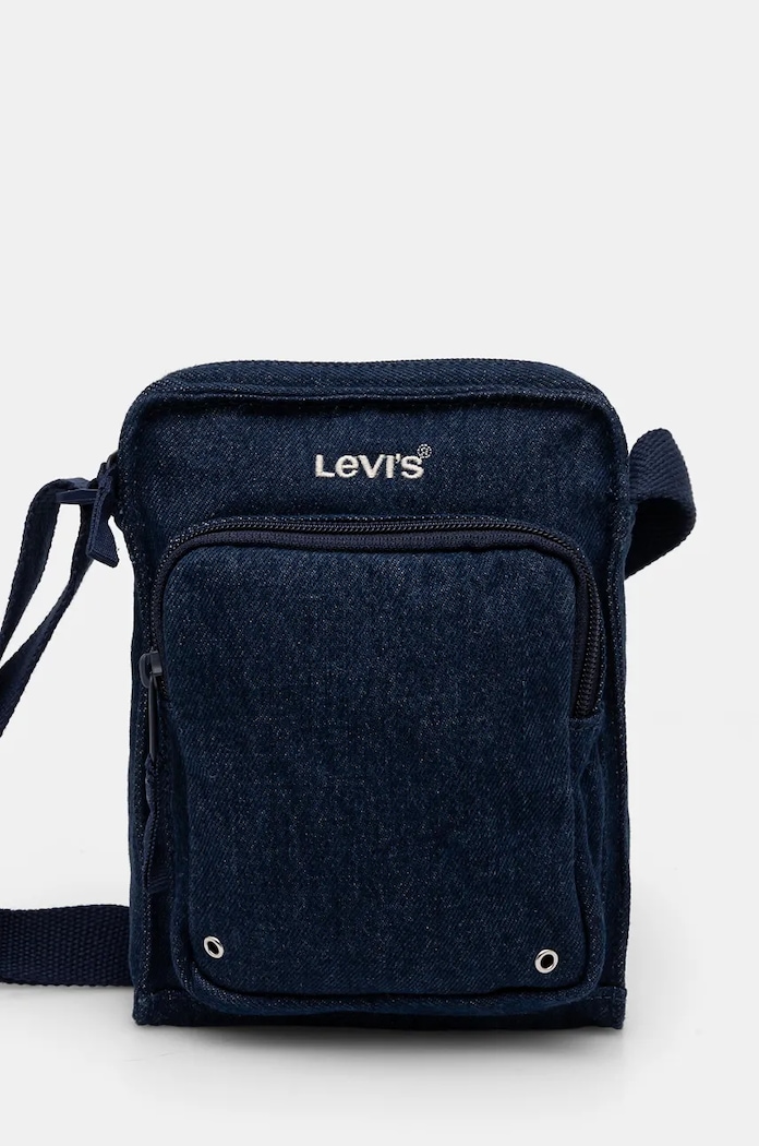 Torbica za okoli pasu Levi's Tekstil modra 000IN.0004