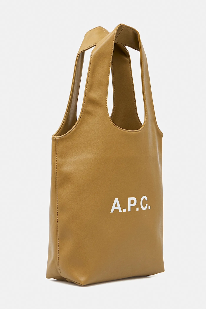 A.P.C. tote bag ninon small PUAAT.M61861 verde SS26