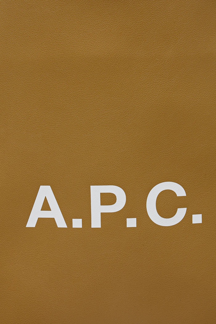 A.P.C. tote bag ninon small verde PUAAT.M61861