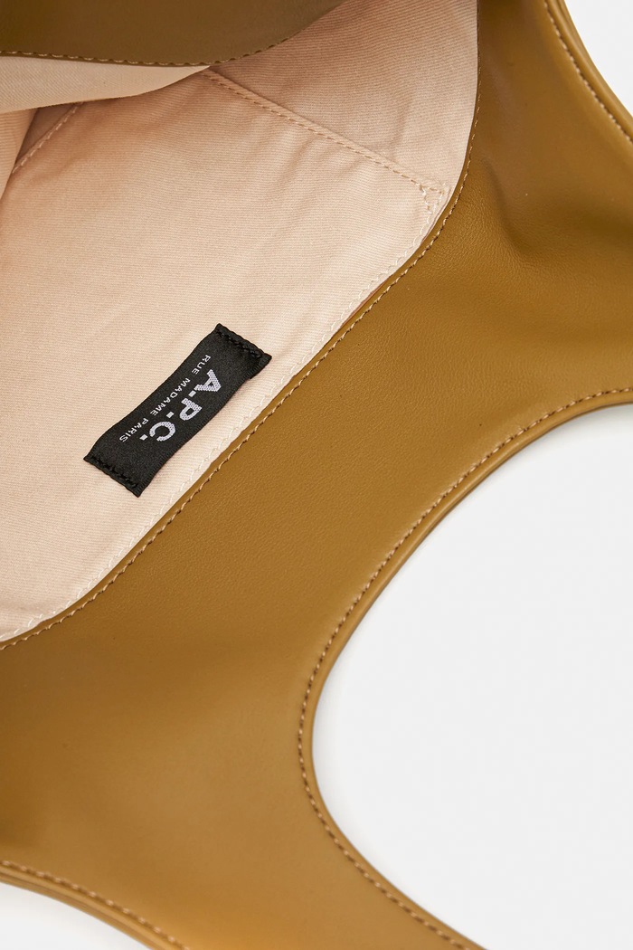 A.P.C. tote bag ninon small PUAAT.M61861 verde