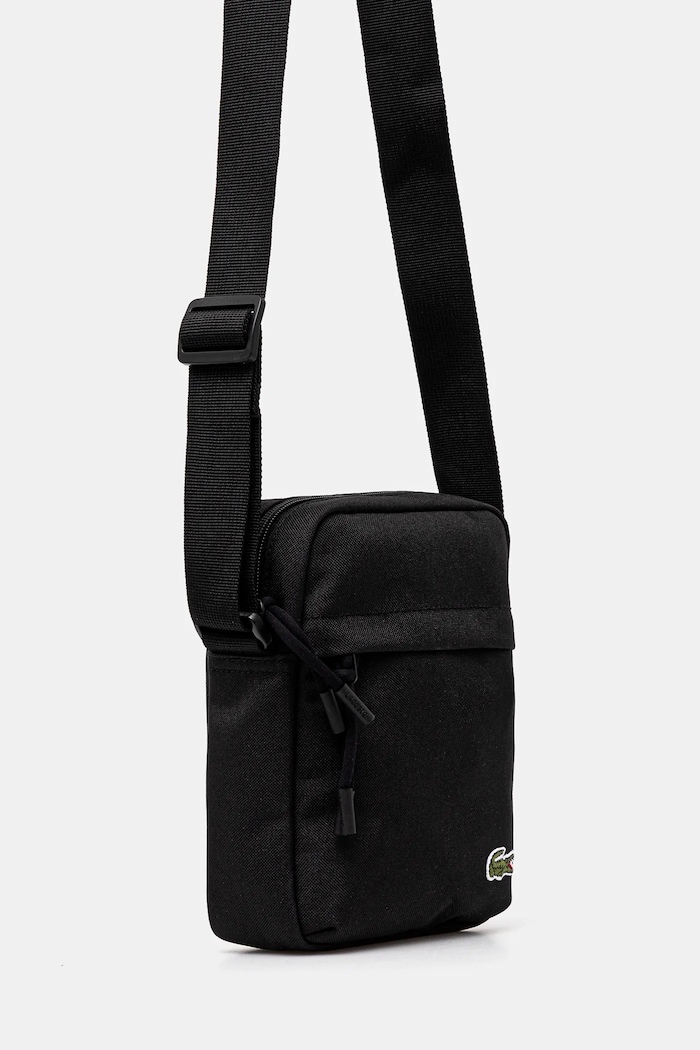 Lacoste saszetka na ramię NU4788NE czarny SS26