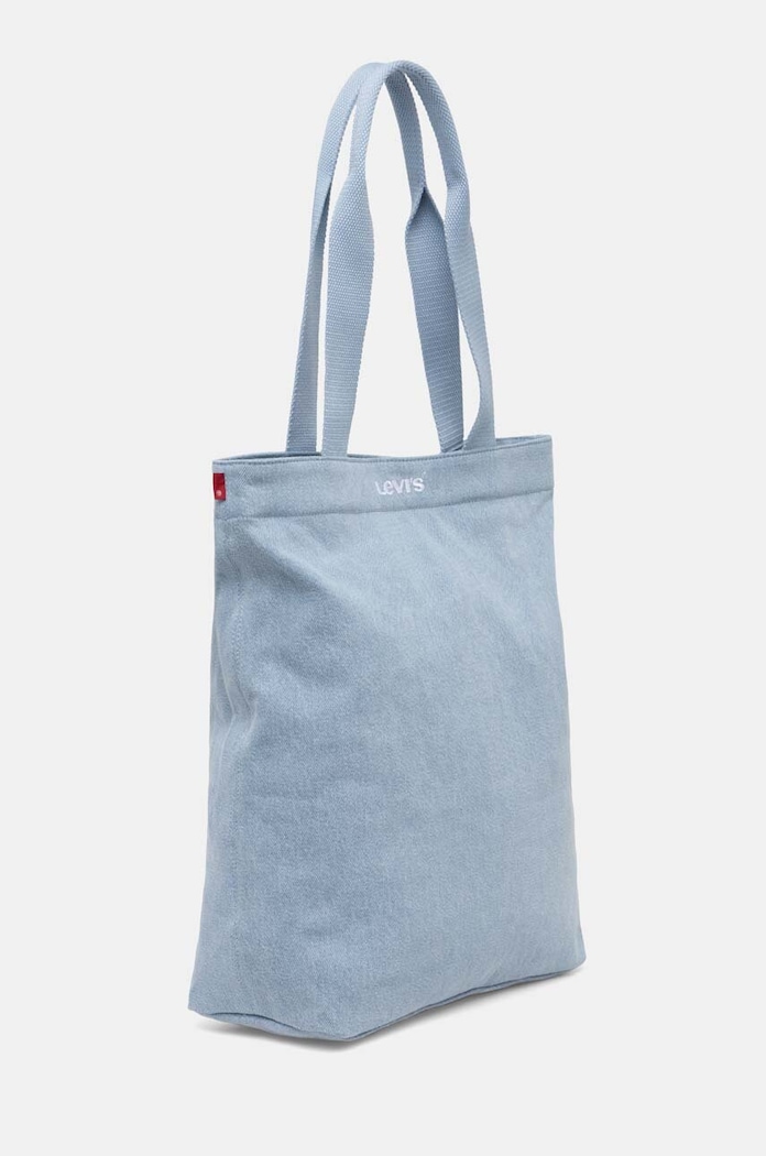 Bavlněná kabelka Levi's D7546.0018 modrá AW24