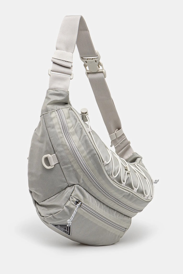 thisisneverthat waist pack Washed Nylon Lumbar Pack TN243WBASB02 gray AW24