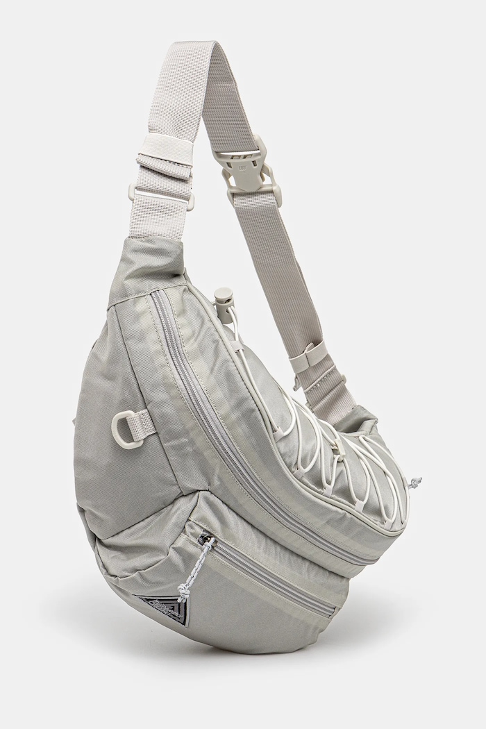 thisisneverthat waist pack Washed Nylon Lumbar Pack TN243WBASB02 gray AW24