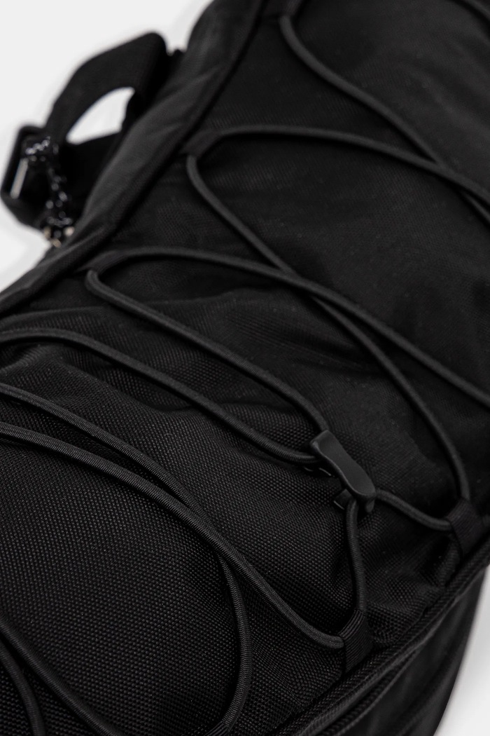 Ledvinka thisisneverthat Washed Nylon Lumbar Pack černá TN243WBASB02