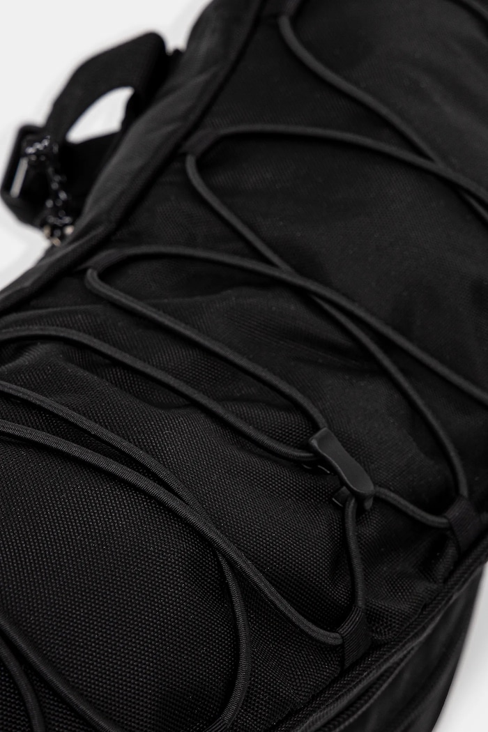 Ledvinka thisisneverthat Washed Nylon Lumbar Pack černá TN243WBASB02