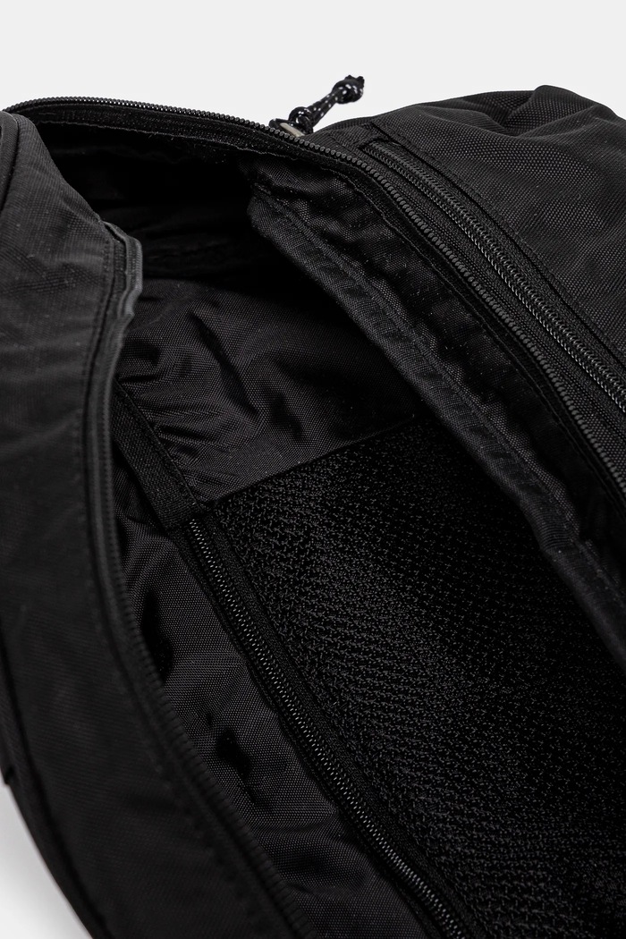 Ledvinka thisisneverthat Washed Nylon Lumbar Pack TN243WBASB02 černá
