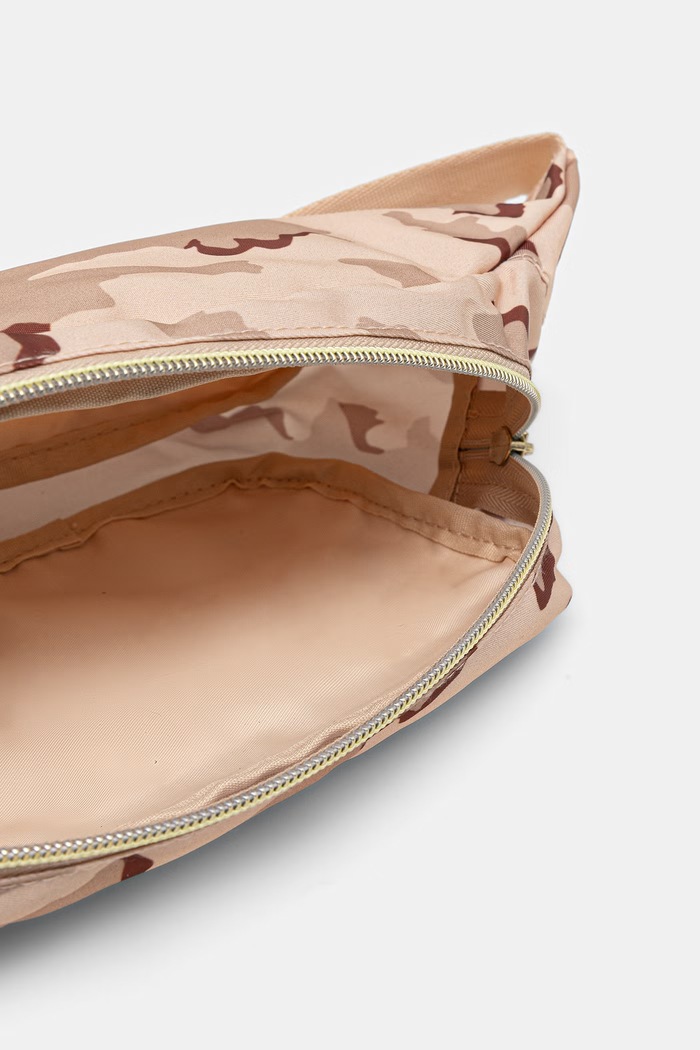 Ľadvinka Alpha Industries Crew Waist Bag Camo 196923C béžová