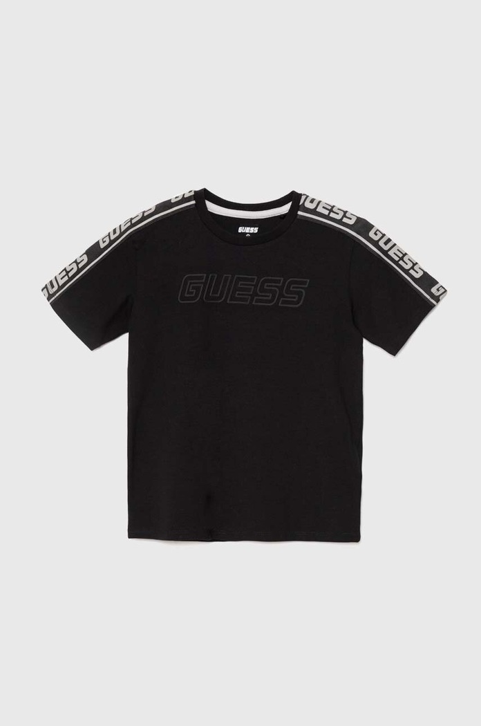 Guess tricou copii imprimeu negru L4YI50.J1314.9BYH