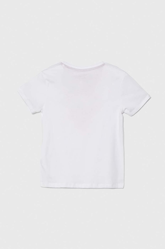 Chłopiec Guess t-shirt bawełniany dziecięcy L4YI54.K8HM4.9BYH biały