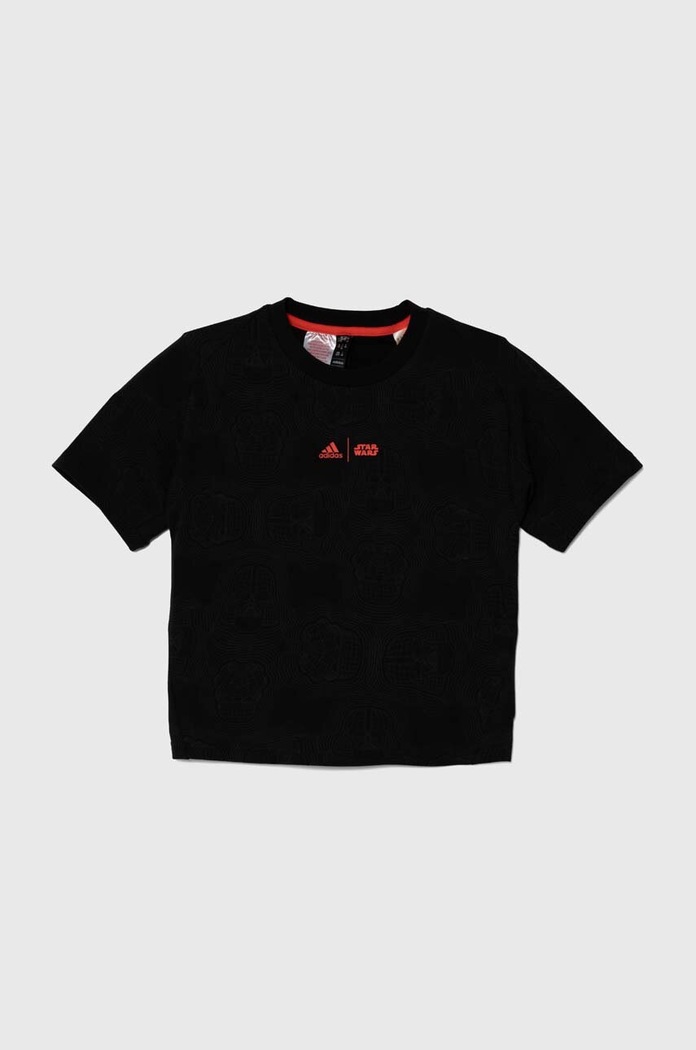 adidas t-shirt dziecięcy J SW ZNE T IV9637 czarny AW24