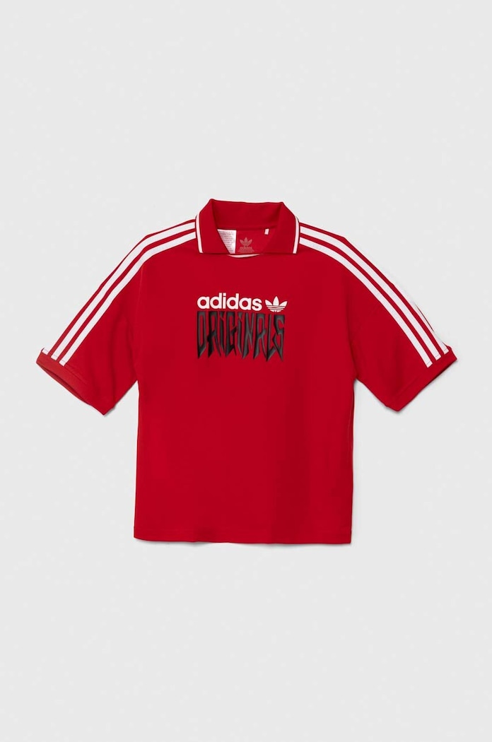 Детска тениска adidas Originals FOOTBALL TEE IZ4631 червен AW24