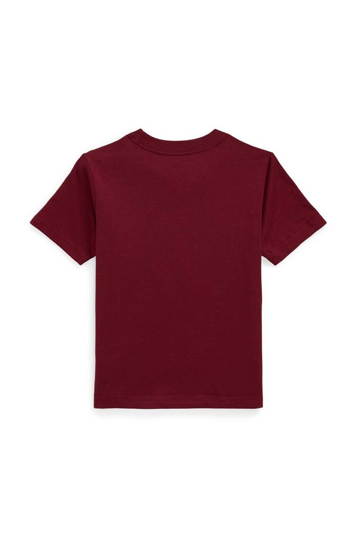 Dětské bavlněné tričko Polo Ralph Lauren 322952497001 červená AW24