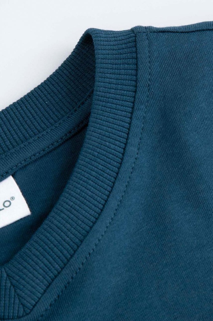 Chłopiec Coccodrillo t-shirt bawełniany dziecięcy ZC4143204ABJ granatowy