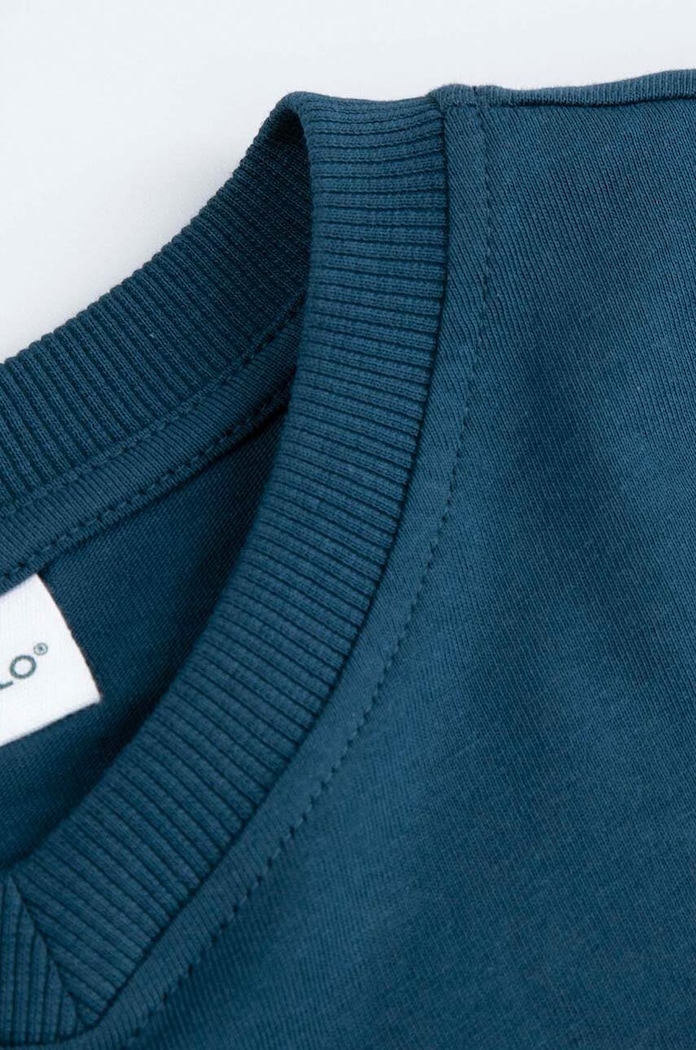 Chłopiec Coccodrillo t-shirt bawełniany dziecięcy ZC4143204ABJ granatowy