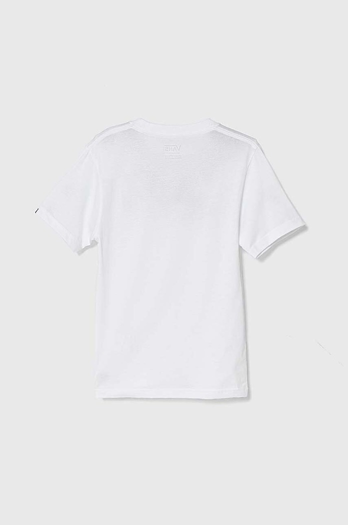 Vans T-shirt bawełniany dziecięcy STYLE 76 VN000IVEWHT1 biały AW24