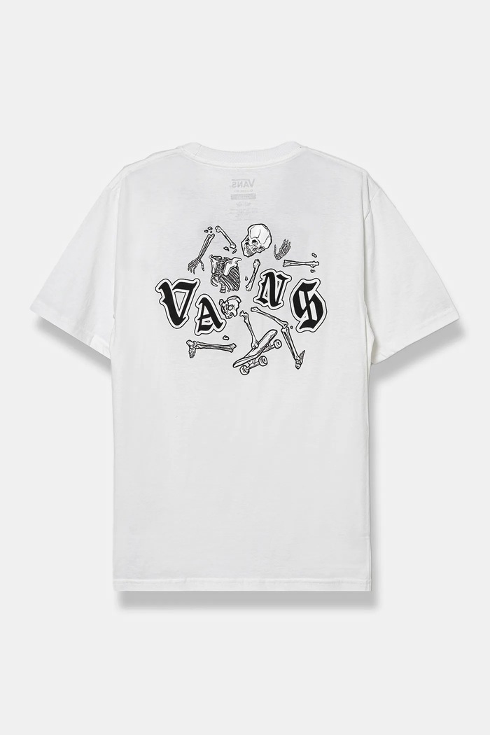 Παιδικό βαμβακερό μπλουζάκι Vans SHATTERED VN000JW9WHT1 μπεζ AW24