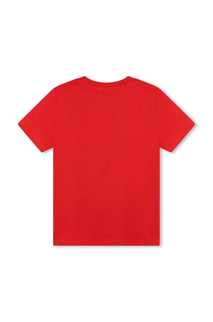 Kenzo Kids t-shirt bawełniany dziecięcy K60748.86.108 czerwony AW24