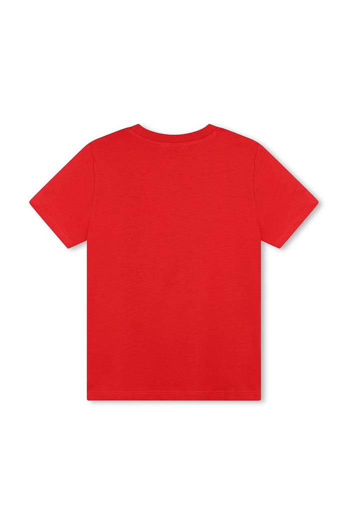 Kenzo Kids t-shirt bawełniany dziecięcy K60748.114.150 czerwony AW24