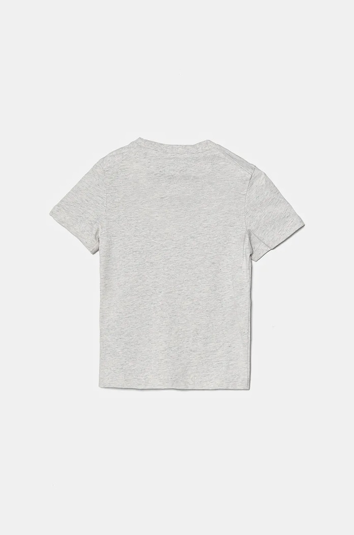 Dječja pamučna majica kratkih rukava Calvin Klein Jeans IU0IU00676.128.176.9BYH siva AW24