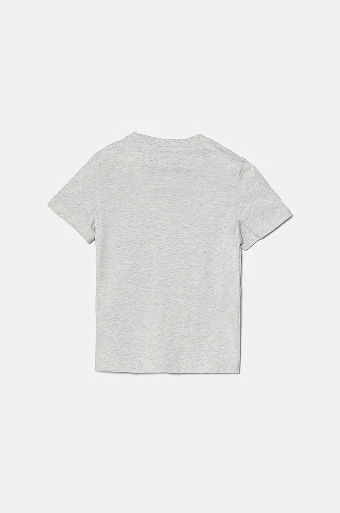 Dječja pamučna majica kratkih rukava Calvin Klein Jeans IU0IU00676.128.176.9BYH siva AW24