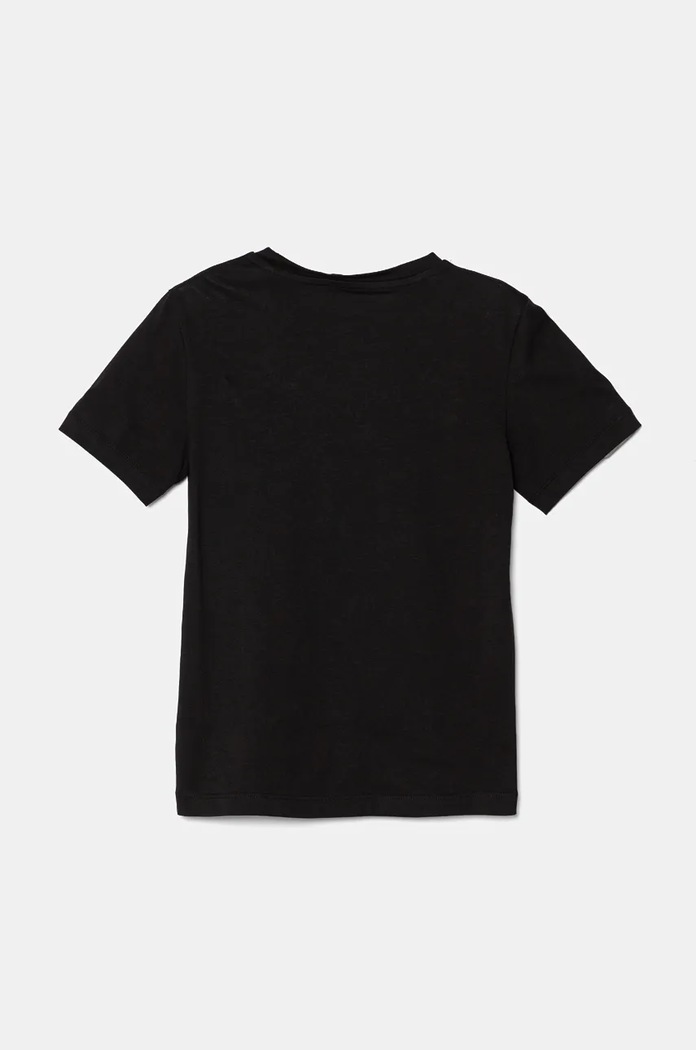 Calvin Klein Jeans t-shirt bawełniany dziecięcy IU0IU00682.128.176.9BYH czarny SS26