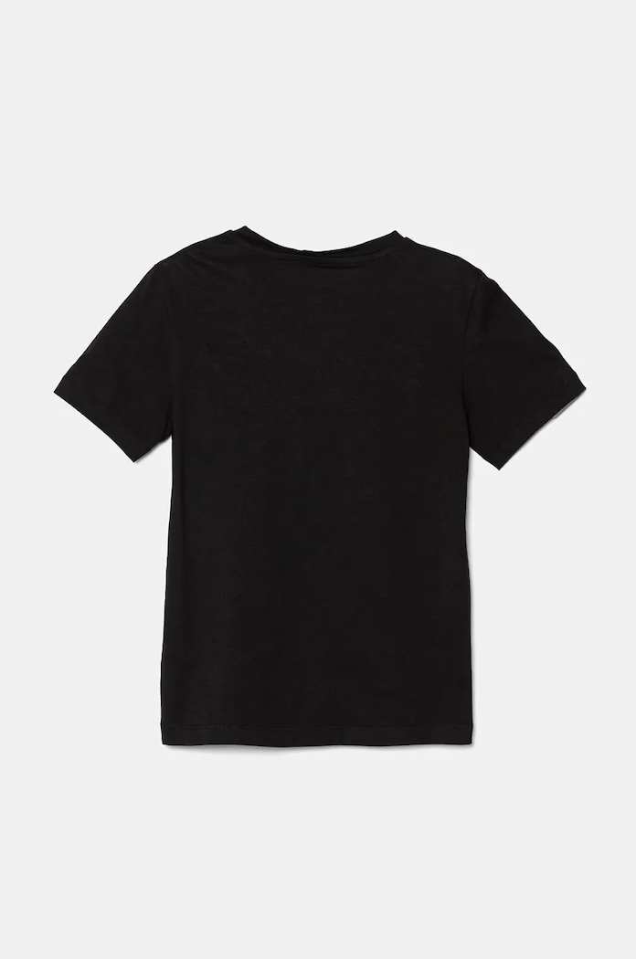 Calvin Klein Jeans t-shirt bawełniany dziecięcy IU0IU00682.128.176.9BYH czarny SS26