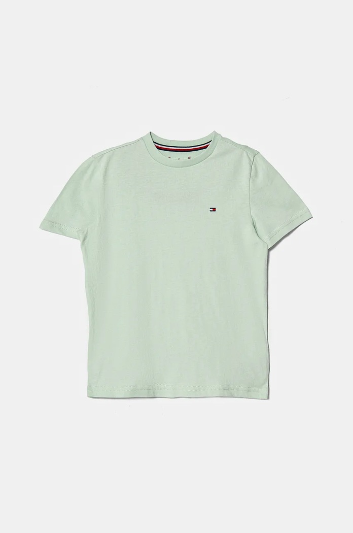 Chłopiec Tommy Hilfiger T-shirt bawełniany dziecięcy 2-pack UB0UB00310.9BYH zielony