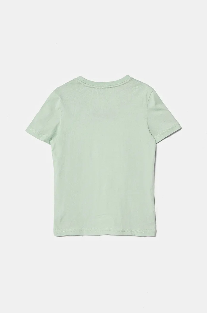 T-shirt bawełniany dziecięcy 2-pack Tommy Hilfiger zielony UB0UB00310.9BYH