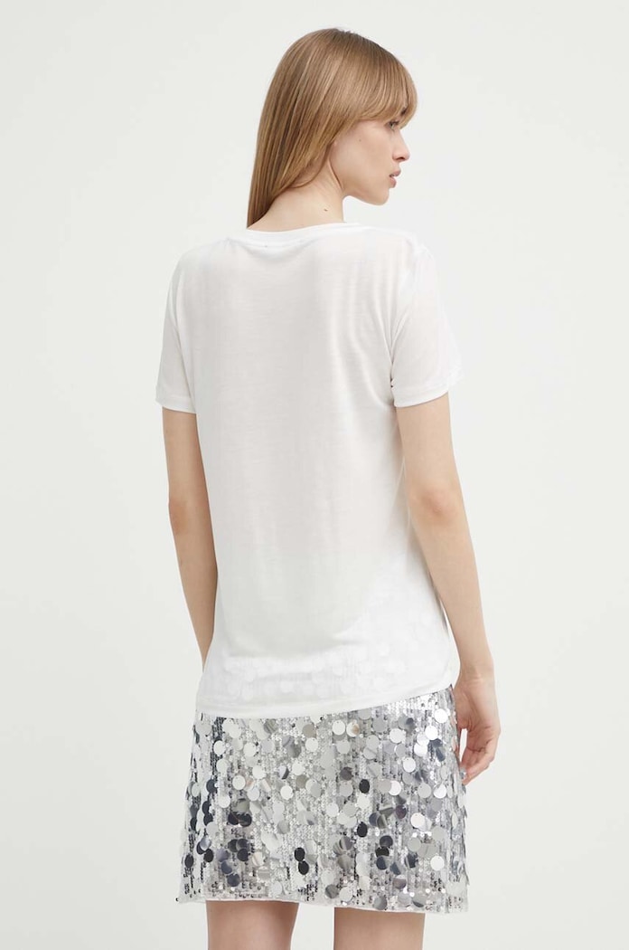 Odjeća Majica kratkih rukava Bruuns Bazaar KatkaBB ss T-shirt BBW1072N bijela