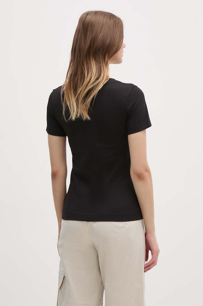 Памучна тениска Calvin Klein Jeans (2 броя) бежов J20J223447
