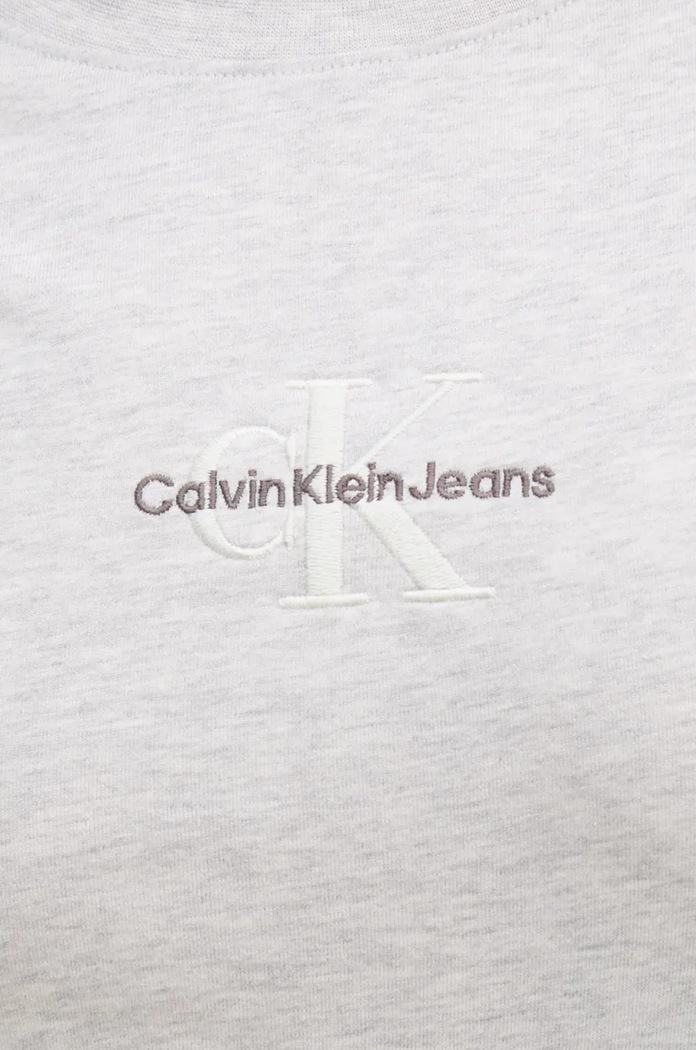 Calvin Klein Jeans t-shirt bawełniany J20J223563 szary