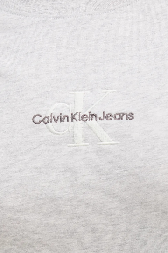 Calvin Klein Jeans t-shirt bawełniany J20J223563 szary