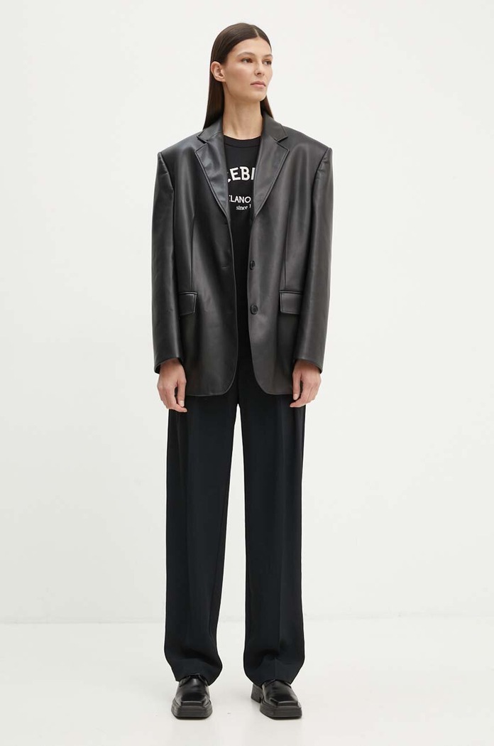 Iceberg t-shirt bawełniany F021.6325 czarny AA00