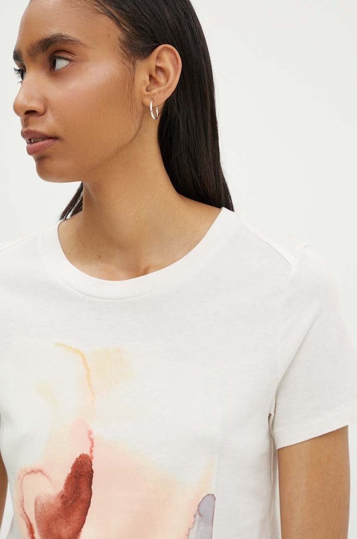 G-Star t-shirt in cotone beige D24643.4107