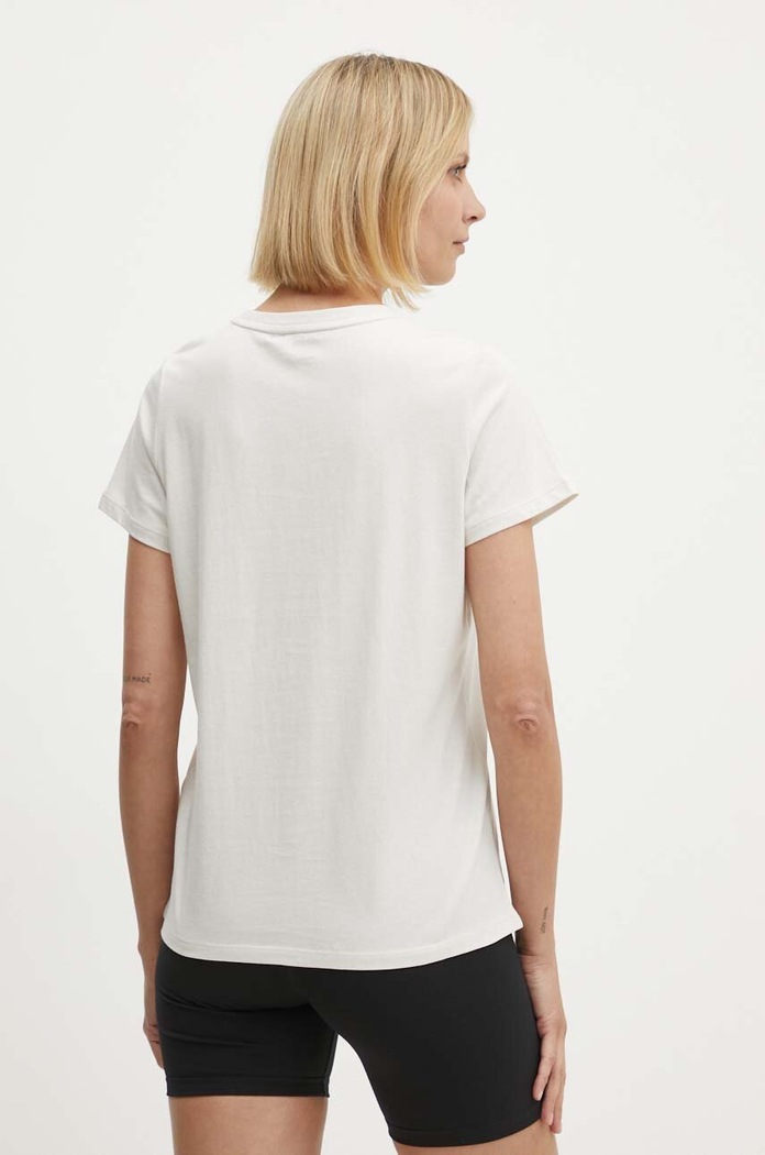 Oblečení Bavlněné tričko Dkny DP4T9672 béžová