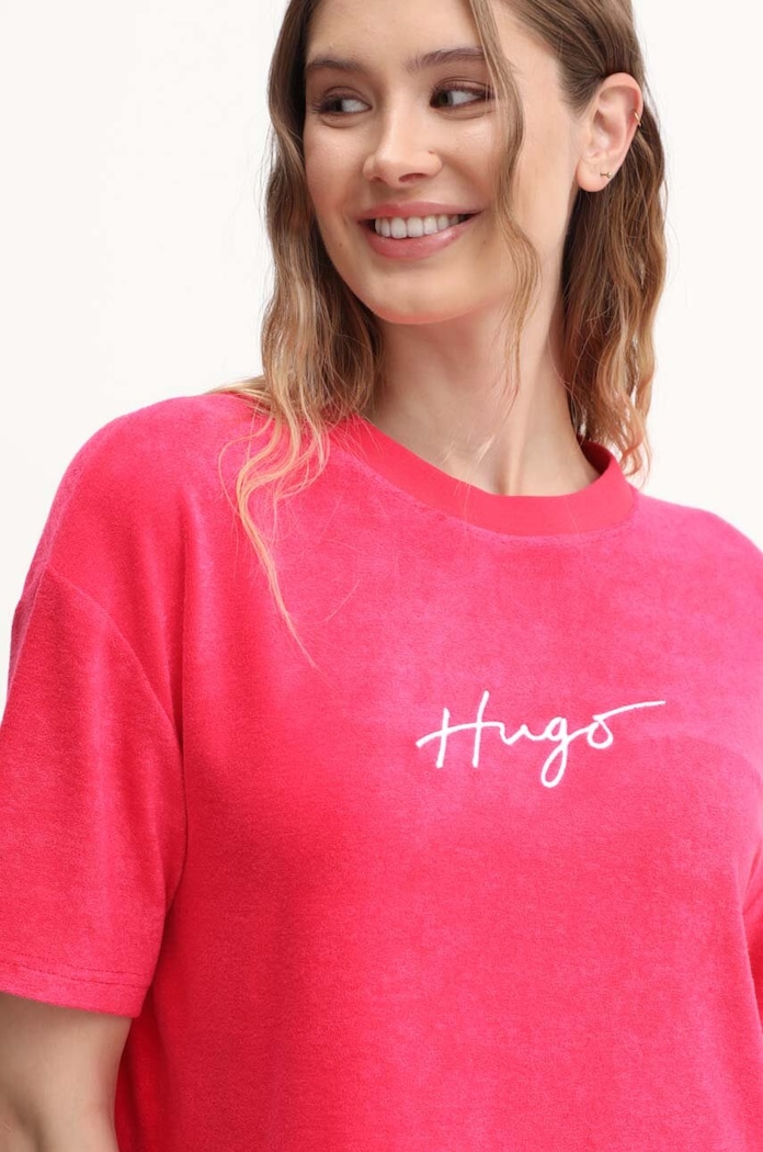 Odzież HUGO t-shirt 50520695 różowy