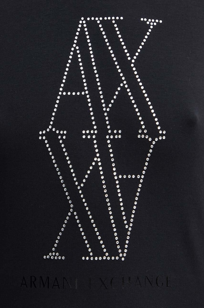 Armani Exchange longsleeve 6DYT05.YJDTZ negru