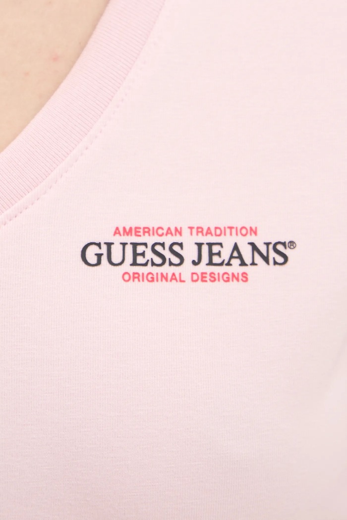 Tričko Guess Jeans W4YI23.J1314 ružová