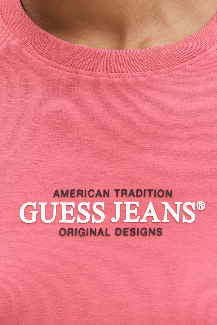 Tričko Guess Jeans W4YI03.J1314 růžová