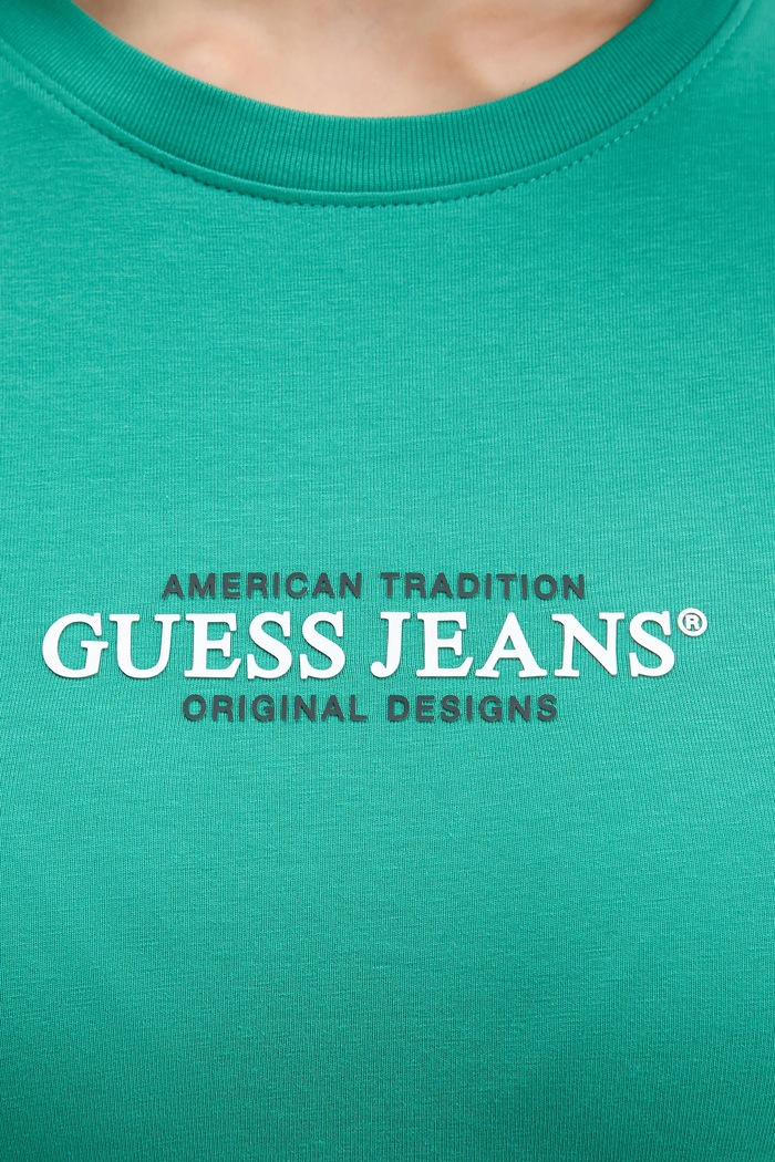 Guess Jeans t-shirt W4YI03.J1314 türkiz