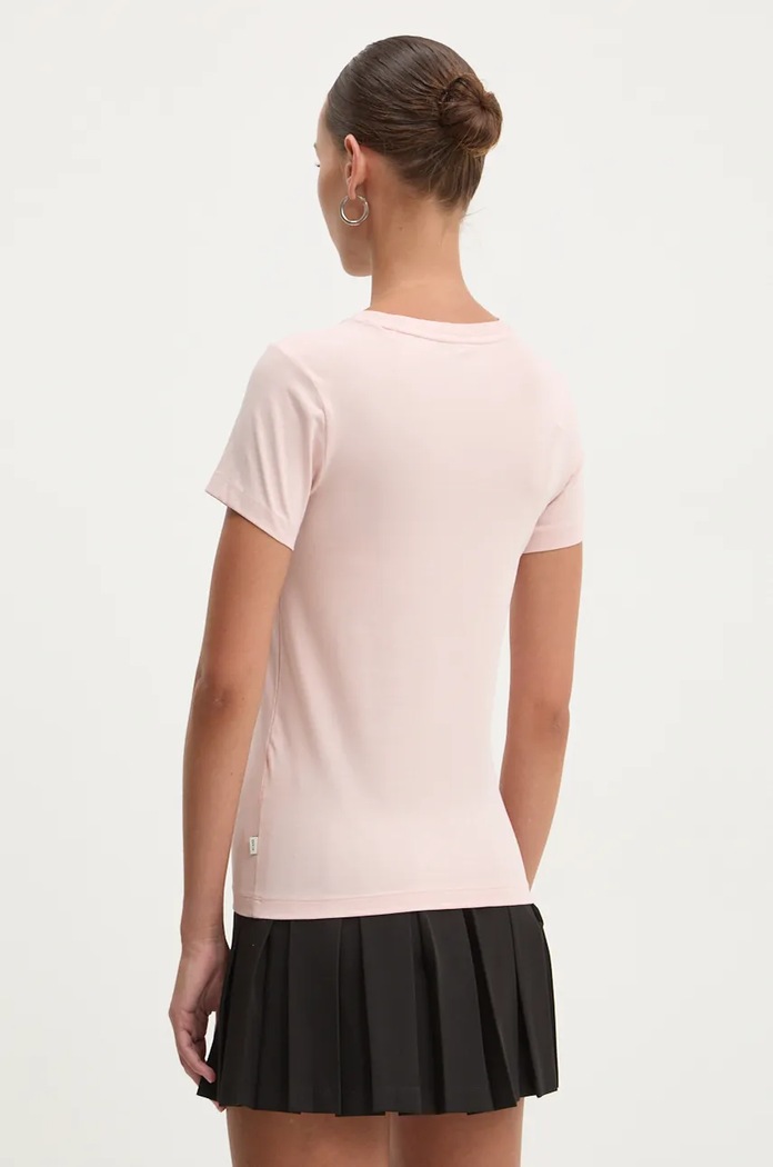 Odzież Guess Jeans t-shirt W4YI01.J1314 różowy