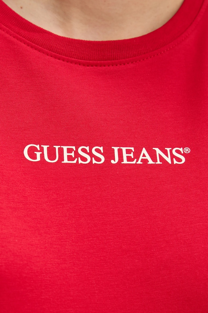 Guess Jeans tricou W4YI01.J1314 rosu