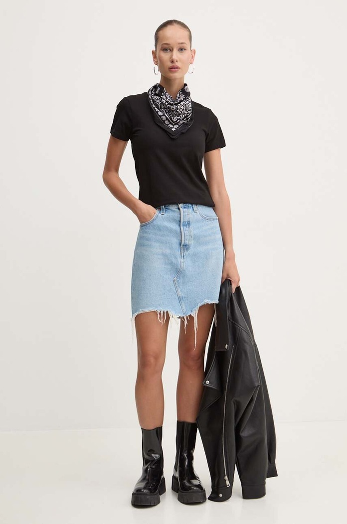 Тениска Guess Jeans W4YI01.J1314 черен SS26