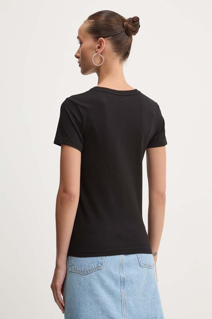 Дрехи Тениска Guess Jeans W4YI01.J1314 черен