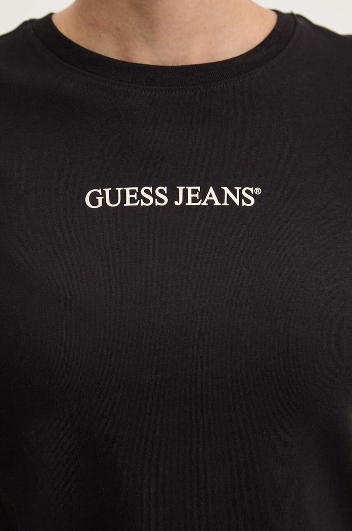 Тениска Guess Jeans W4YI01.J1314 черен
