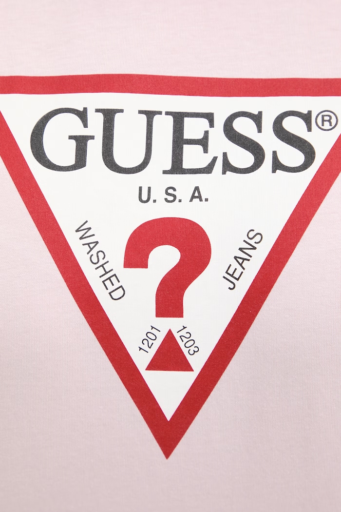 Guess Jeans basic tričko dámske W4YI73.K8HM0 ružová