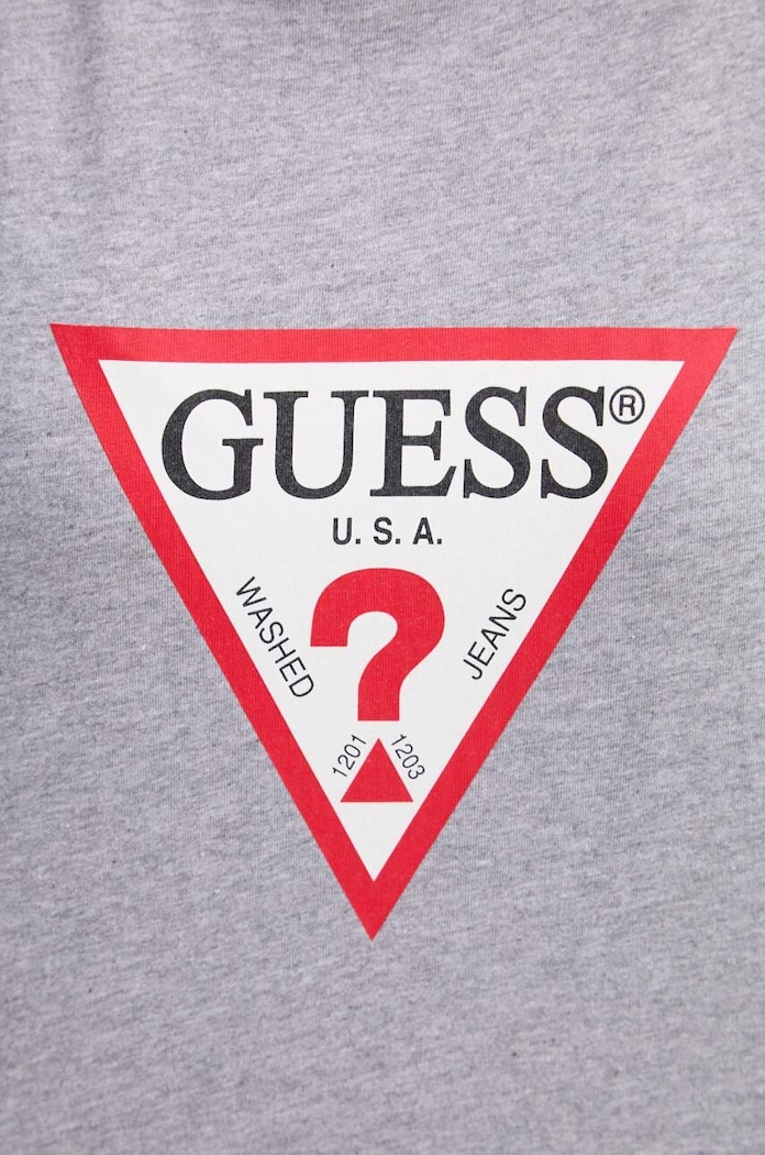 Guess Jeans basic tričko dámske W4YI73.K8HM0 sivá