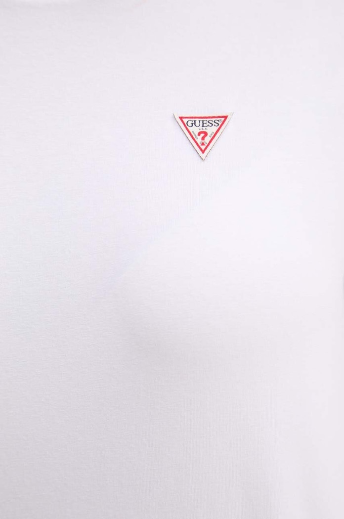 Guess Jeans футболка для женщин с хлопком W4YI10.J1314 белый