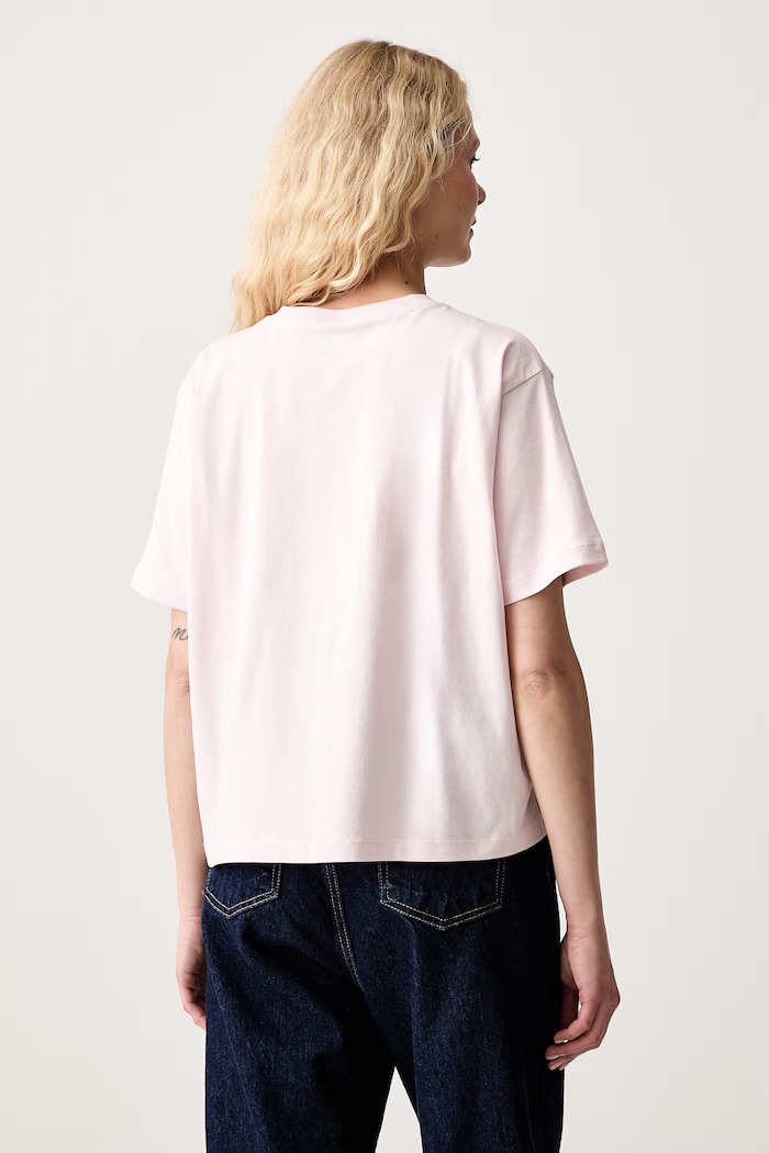 Oblečení Guess Jeans tričko dámské bavlněné W4YI05.K8HM0 růžová